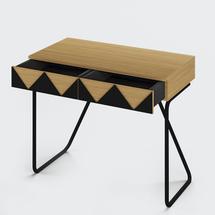 Стол письменный Woodi Furniture Большой рабочий стол Woo Desk арт. WDBG-BL