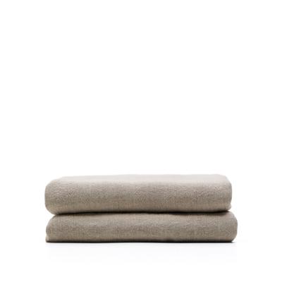 Плед La Forma (ех Julia Grup) Плед Tandi из льна бежевого цвета 90 х 135 см арт. 262089