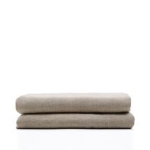 Плед La Forma (ех Julia Grup) Плед Tandi из льна бежевого цвета 150 х 160 см арт. 262091