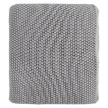 Плед Tkano Плед из стираного хлопка серого цвета из коллекции essential, 130х180 см арт. TK22-TH0008