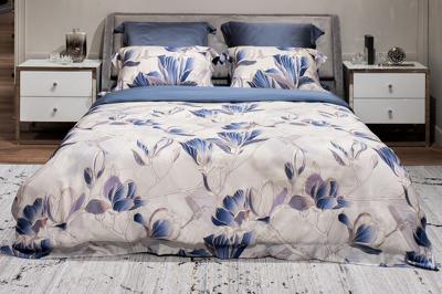 Подарок Garda Decor 144HF-10704 Набор постельного белья Арт Магнолия,полуторный,нав. 50*70(2шт) без простыни арт. 144HF-10704