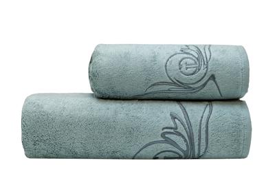 Подарок Garda Decor 145ERT-00604 Полотенце Лирика модал голубое 50*90 арт. 145ERT-00604
