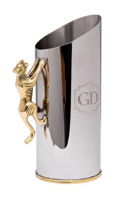 Подарок Garda Decor 95IM-16515 Кувшин "Леопард" нерж. сталь h25,5см арт. 95IM-16515