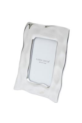 Подарок Garda Decor 69-21222 Фоторамка декоративная метал. цвет серебро 21,5*3*26см арт. 69-21222