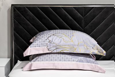 Подарок Garda Decor 130HB-00212 Комплект наволочек сатин принт Пионы розовый  50*70(2шт) арт. 130HB-00212