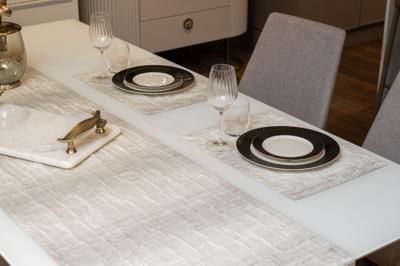 Подарок Garda Decor 121GD-12133 Набор для сервировки стола LUXURY 02 Дорожка 50*180 (1шт) ,салфетки 33*45 (2шт) арт. 121GD-12133