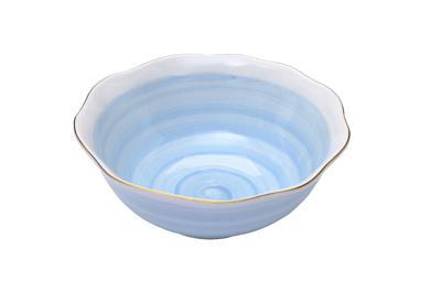 Подарок Garda Decor 26FC-SAL-MISTERO-20GOL Салатник "Мистерия (Mistero)" голубой 20см (6) арт. 26FC-SAL-MISTERO-20GOL