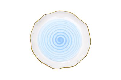 Подарок Garda Decor 26FC-TAR-MISTERO-20GOL Тарелка "Мистерия (Mistero)" голубая 20см (6) арт. 26FC-TAR-MISTERO-20GOL