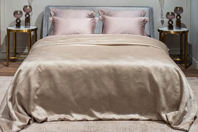 Подарок Garda Decor 121GD-FIJI BEG-POKR BEG-Покрывало Фиджи (FIJI) бежевое 260*260 арт. 121GD-FIJI BEG-POKR BEG