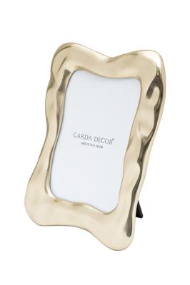 Подарок Garda Decor 69-21077 Фоторамка декоративная метал. цвет золото 18*2,5*24см арт. 69-21077