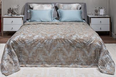 Подарок Garda Decor 121GD-14604 Покрывало Бромли Арт Деко (Bromley Art Deco) 260*260 со стежкой арт. 121GD-14604