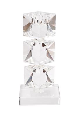 Подарок Garda Decor X1521082 Подсвечник "хрустальный" 9*7*19.5см арт. X1521082