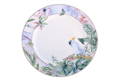 Подарок Garda Decor 26FC-TAR-BOTANIKA-27 Тарелка обеденная "Ботаника (Botanica)" 27см (4) арт. 26FC-TAR-BOTANIKA-27