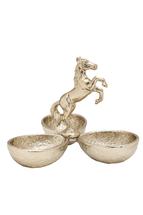 Подарок Garda Decor 69-21013 Менажница декор. "Horse" металлич. 26,5*25*21 см арт. 69-21013