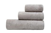 Подарок Garda Decor 145ERT-00602 Полотенце Лирика модал серое 50*90 арт. 145ERT-00602