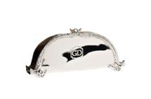 Подарок Garda Decor 95IM-4103L Салфетница Garda Decor латунь цвет хром 19*5*9см арт. 95IM-4103L