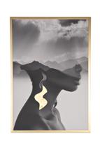 Подарок Garda Decor 89VOR-MYSTIQUE2 Холст "Мистика-2" 100х70 см, золотая поталь. арт. 89VOR-MYSTIQUE2