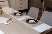 Подарок Garda Decor 121GD-12134 Набор для сервировки стола Мэнсон (Manson) 18 Дорожка 50*180 (1шт) ,салфетки 33*45 (2шт) арт. 121GD-12134