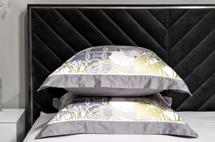 Подарок Garda Decor 130HB-00029 Комплект наволочек сатин принт Пионы серый  70*70(2шт) арт. 130HB-00029