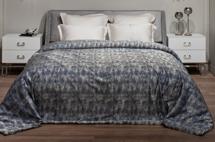 Подарок Garda Decor 121GD-12111 Покрывало Хьюстон (Houston) синее 260*260 арт. 121GD-12111