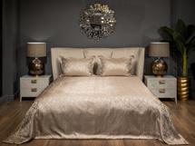 Подарок Garda Decor 121GD-H110/220-POKR ED-Покрывало Хьюстон (HOUSTON) бежевое 220*260 арт. 121GD-H110/220-POKR ED