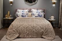 Подарок Garda Decor 121GD-14612 Покрывало Хьюстон (Houston) Кристалло 260*260 со стежкой арт. 121GD-14612