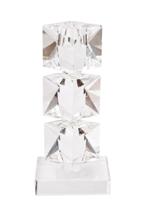 Подарок Garda Decor X1521082 Подсвечник "хрустальный" 9*7*19.5см арт. X1521082