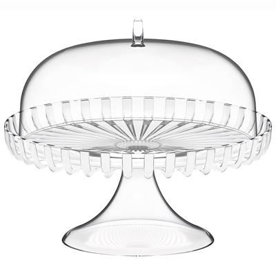 Подставка Guzzini Блюдо для торта с крышкой dolcevita, D31 см, перламутровое арт. 12580042