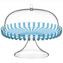 Подставка Guzzini Блюдо для торта с крышкой dolcevita, D31 см, бирюзовое арт. 12580048