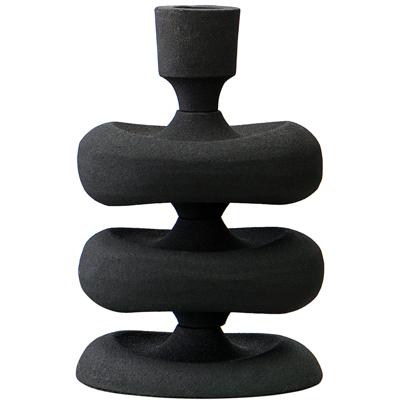 Подсвечник Bergenson Bjorn Подсвечник vivlend, 17 см, черный арт. BB0000196