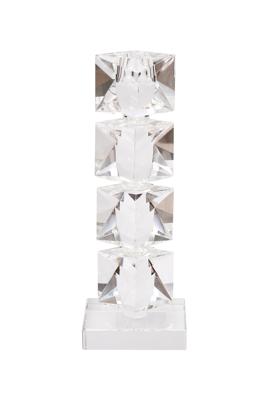 Подсвечник Garda Decor X1521340 Подсвечник "хрустальный" 9*7*25см арт. X1521340