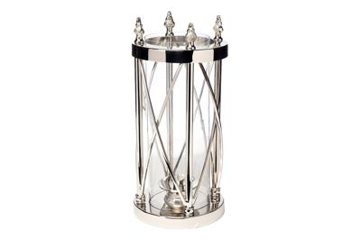 Подсвечник Garda Decor 95IM-3656L Подсвечник "Декаданс (Decadence) L" нерж. сталь/стекло d17*38см арт. 95IM-3656L