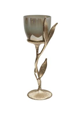 Подсвечник Garda Decor 69-21341 Подсвечник декоративный "Флора (Flora)" 21*14*41.5см арт. 69-21341