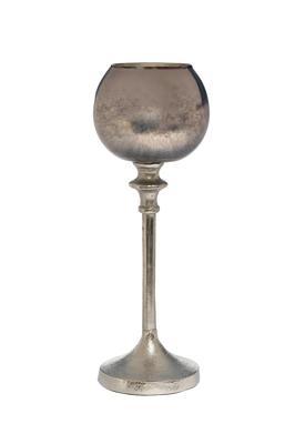 Подсвечник Garda Decor 71PN-31805 Подсвечник декоративный "Черный Бриллиант (Black diamond)" d13*35см арт. 71PN-31805