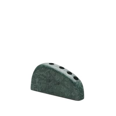 Подсвечник La Forma (ех Julia Grup) Signe Большой подсвечник из зеленого мрамора 10 см арт. 210464