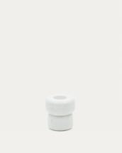 Подсвечник La Forma (ех Julia Grup) Signe Маленький подсвечник из белого мрамора 8 см арт. 212352