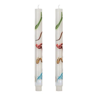 Подсвечник Seletti Свеча Stern Snakes White set of 2 арт. 14089S