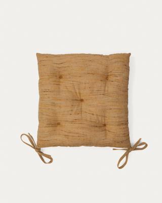 Подушка La Forma (ех Julia Grup) Подушка для стула Aren горчичного цвета 45 x 45 см арт. 261799