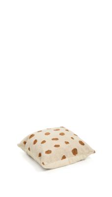 Подушка La Forma (ех Julia Grup) Подушка для пола из бежевого хлопка Tandani с рисунком гепарда 70 x 70 см арт. 434789