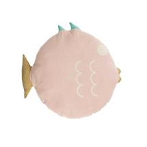 Подушка La Forma (ех Julia Grup) Подушка Delmare из 100% хлопка в форме рыбы розовая Ø 45 см арт. 108303