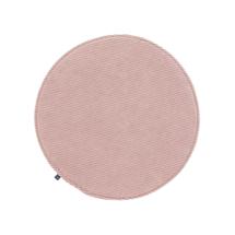 Подушка La Forma (ех Julia Grup) Круглая вельветовая подушка на стул Sora розовая 35 см арт. 095809