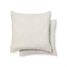 Подушка La Forma (ех Julia Grup) Mabile Комплект из 2 жаккардовых подушек в синюю полоску из 100% хлопка 50 x 50 арт. 250690