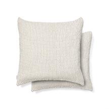 Подушка La Forma (ех Julia Grup) Mabile Комплект из 2 жаккардовых подушек в синюю полоску из 100% хлопка 50 x 50 арт. 250690