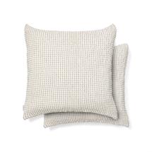 Подушка La Forma (ех Julia Grup) Mabile Комплект из 2 жаккардовых подушек в синюю полоску из 100% хлопка 50 x 50 арт. 250690