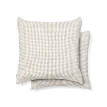 Подушка La Forma (ех Julia Grup) Mabile Комплект из 2 жаккардовых подушек в синюю полоску из 100% хлопка 50 x 50 арт. 250690