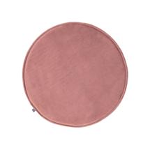 Подушка La Forma (ех Julia Grup) Круглая бархатная подушка на стул Rimca розовая 35 см арт. 095795