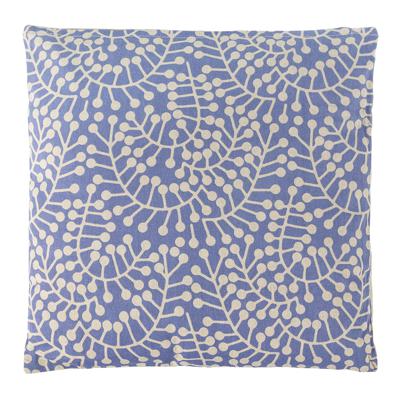 Подушка Tkano Подушка декоративная фиолетового цвета с принтом Спелая Смородина из коллекции scandinavian touch, 45х45 см арт. TK22-CU0002