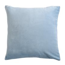 Подушка Tkano Подушка декоративная из хлопкового бархата светло-синего цвета из коллекции essential, 45х45 см арт. TK19-CU0006