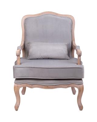 Полукресло MAK interior Полукресла Nitro grey velvet арт. 5KS24507-G