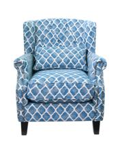 Полукресло MAK interior Полукресла Scott blue wave арт. KS-904-1-O